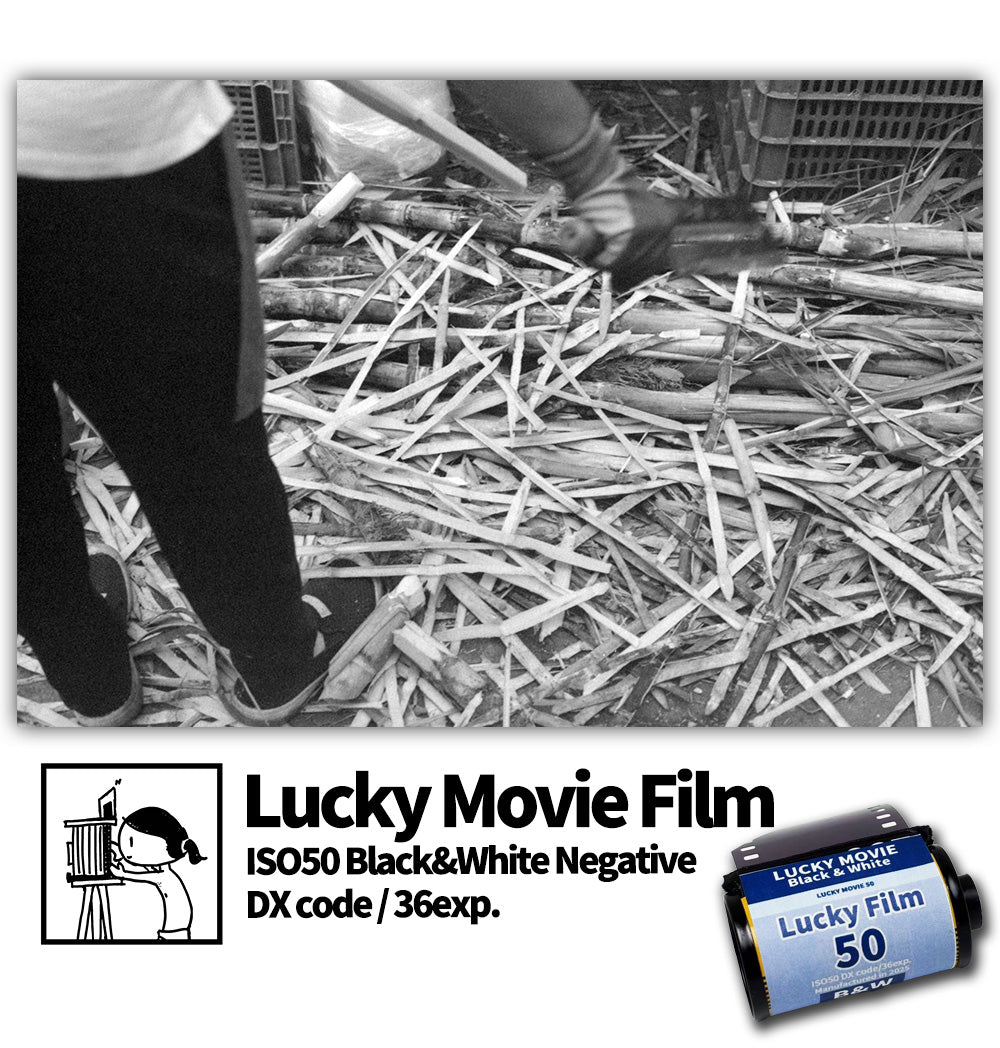FILMDONGDONG-LUCKY Movie Film 35mm black and white film,36exp