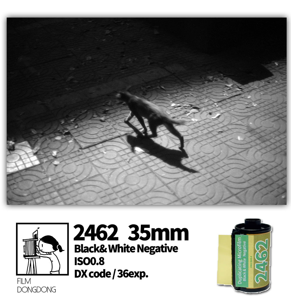 FILMDONGDONG 2462 35mm Black and White Film Negative Microfilm