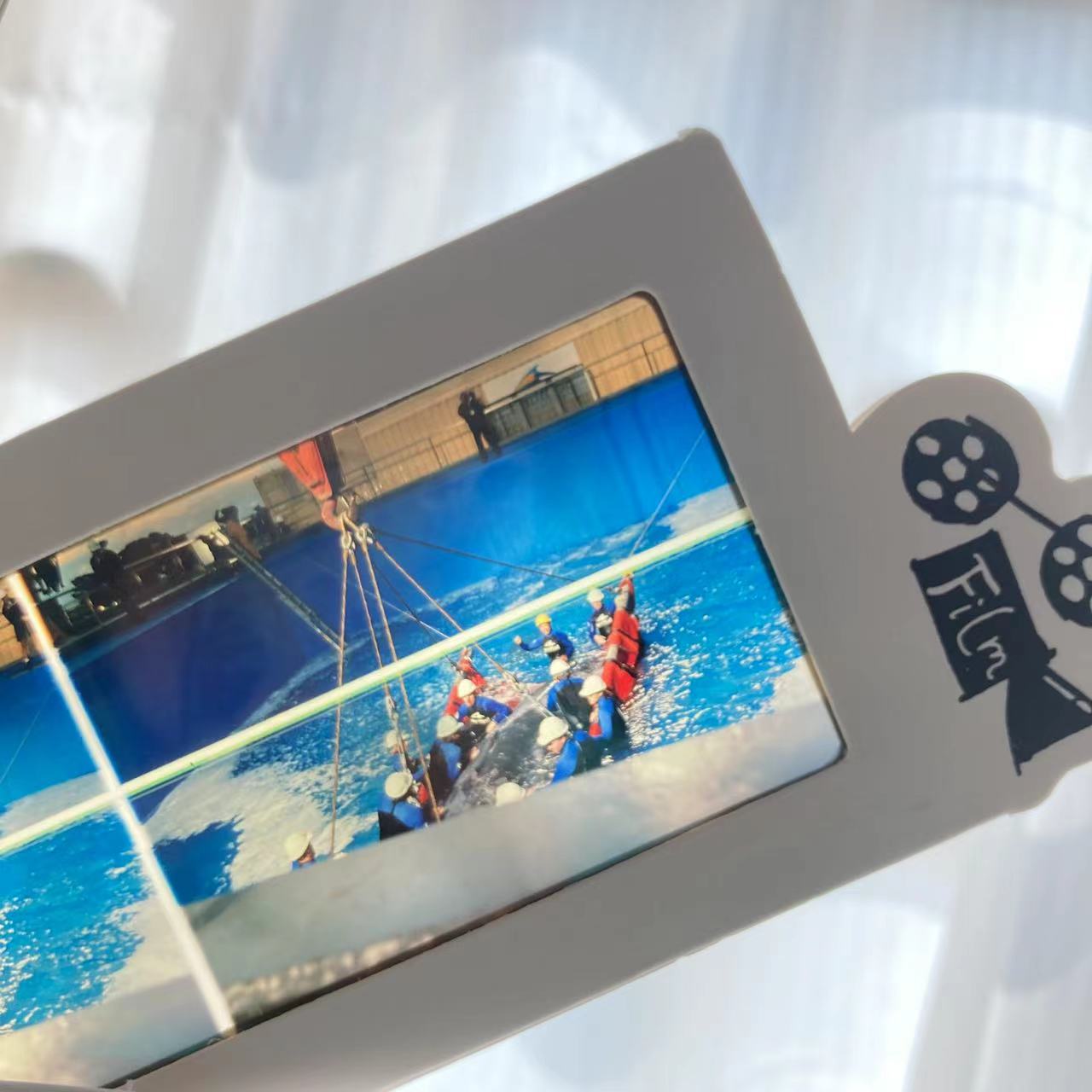 IMAX Screening Film cells,bookmark-scene of People saving whales-Filmdongdong