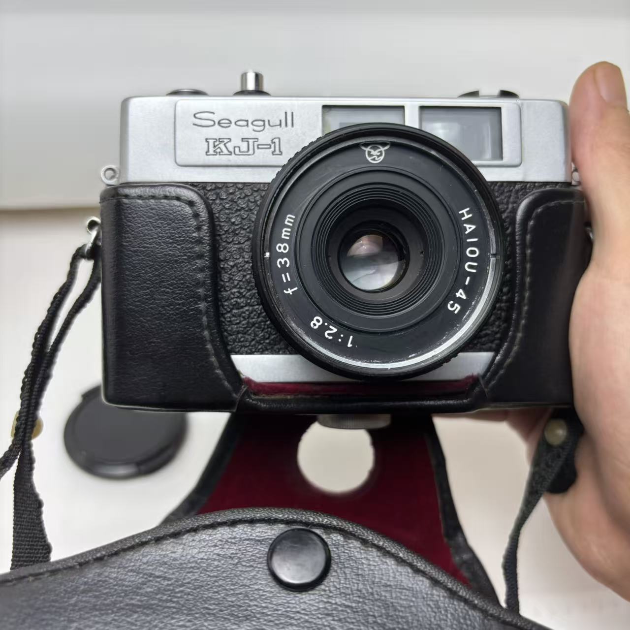 Seagull KJ-1 38mm F2.8 SLR film Camera, with original case