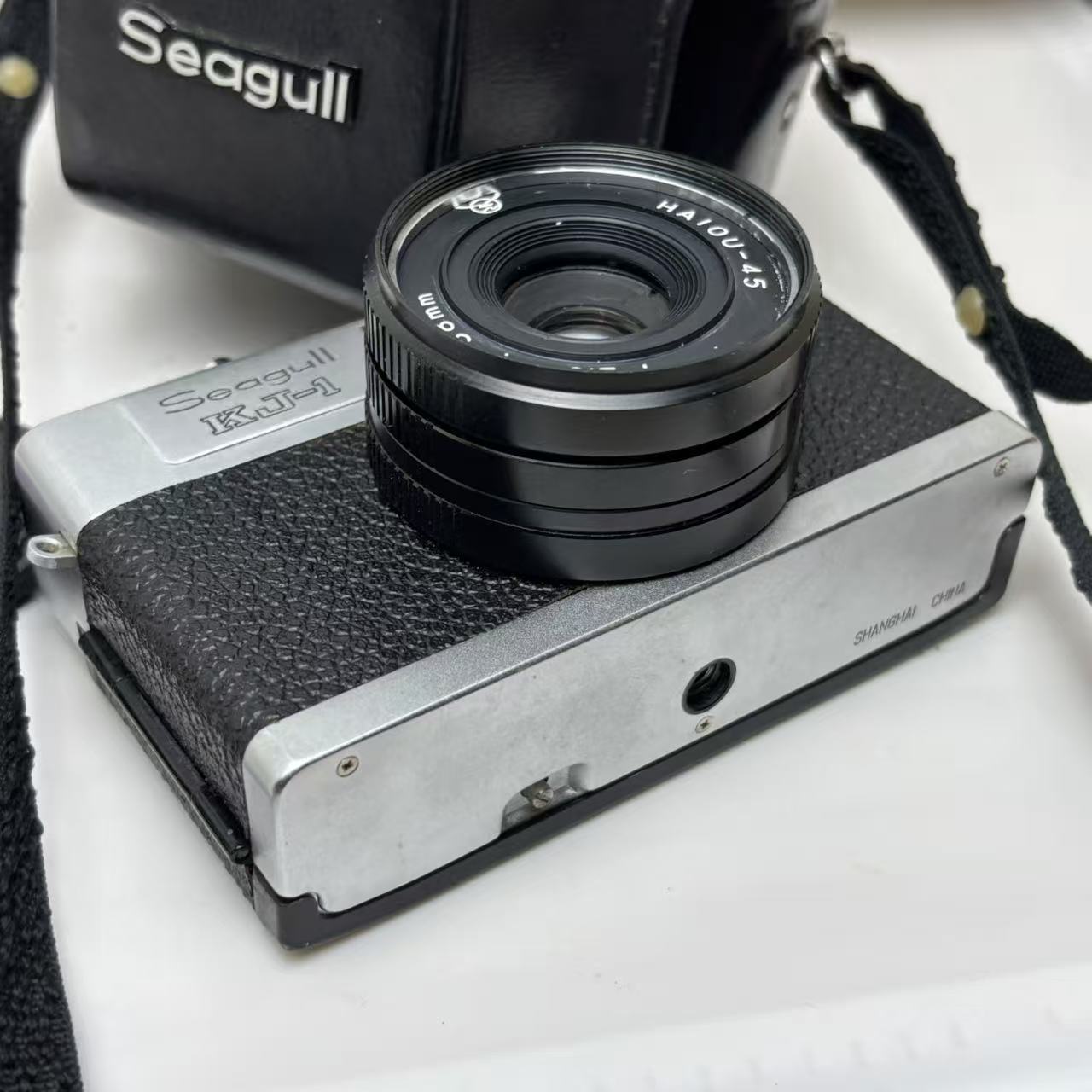 Seagull KJ-1 38mm F2.8 SLR film Camera, with original case