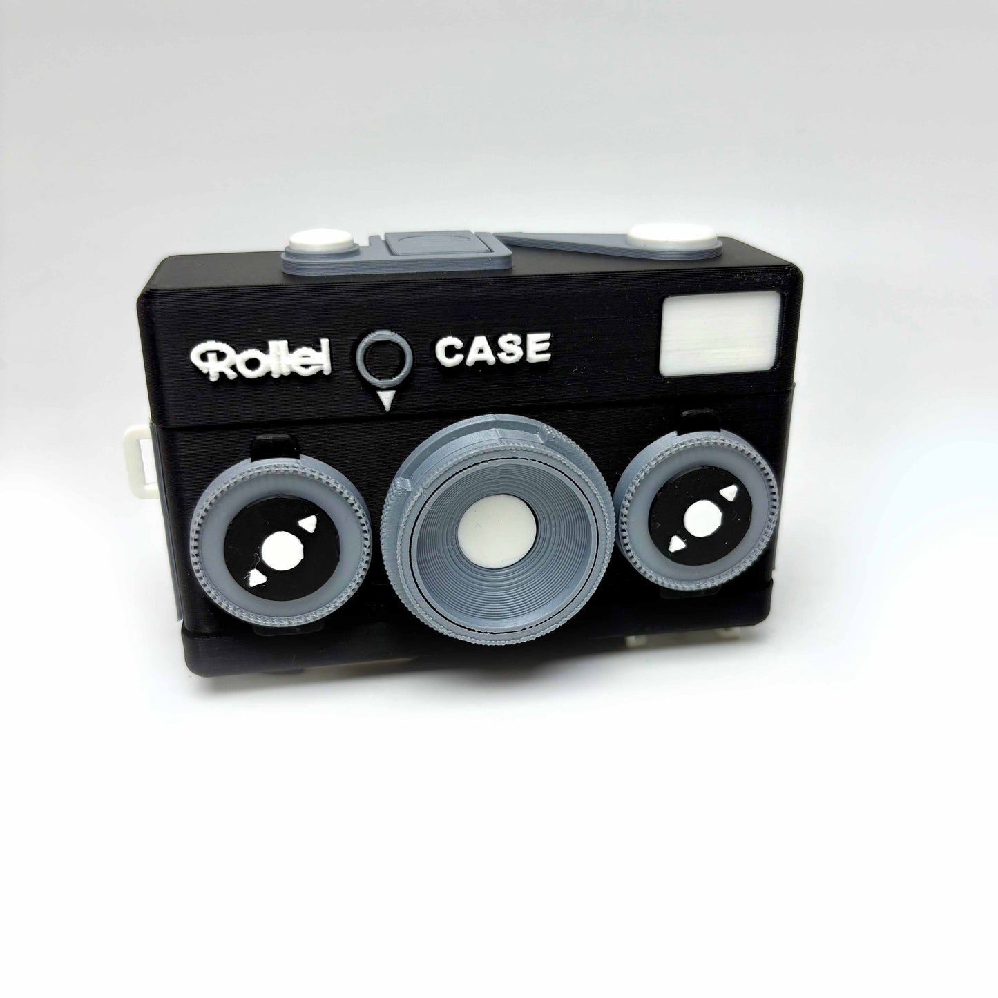 Rolleii 35 style 35mm film container Black-FILMGDONGDONG