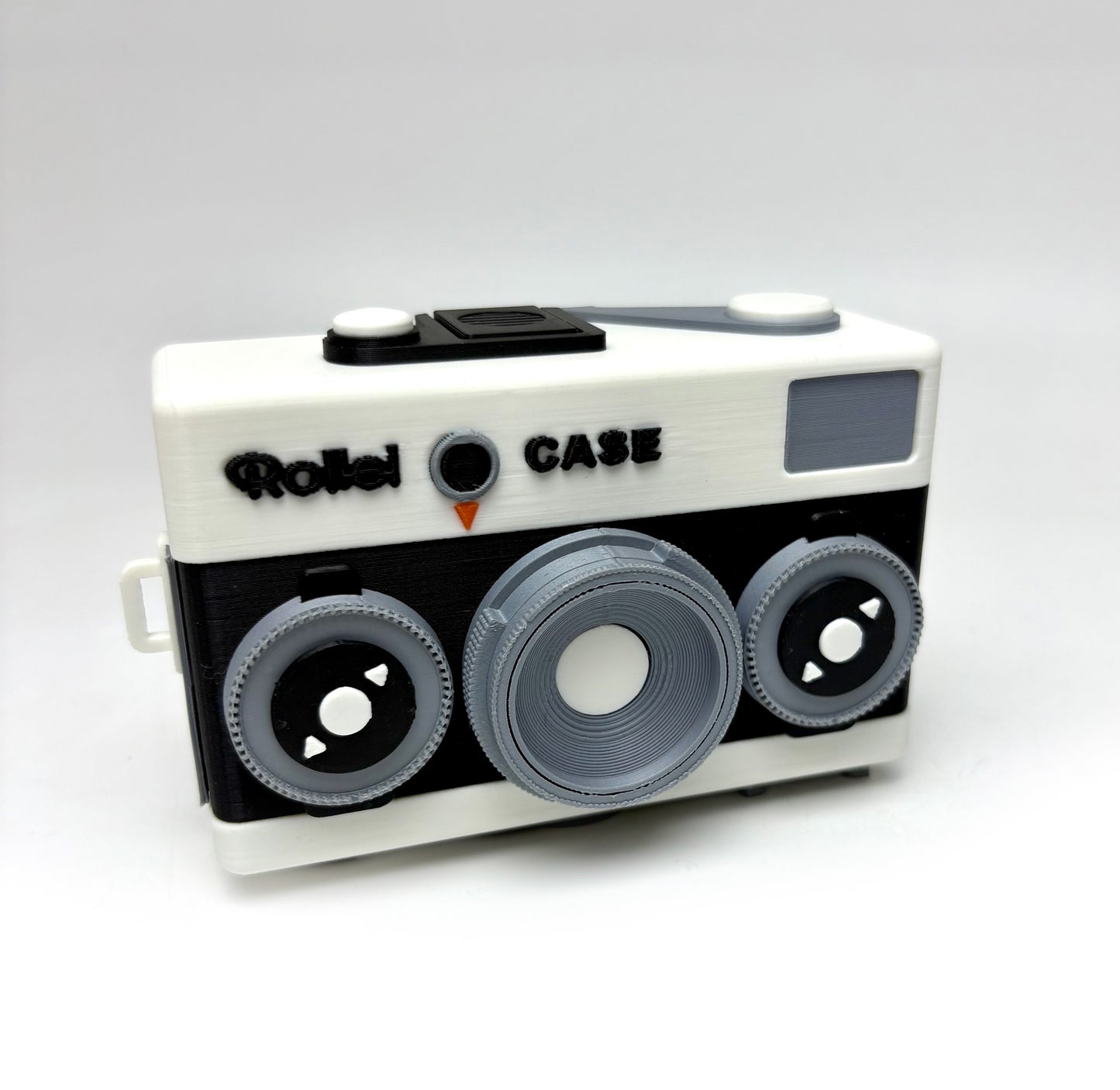 Rolleii 35 style 35mm film container White-FILMGDONGDONG
