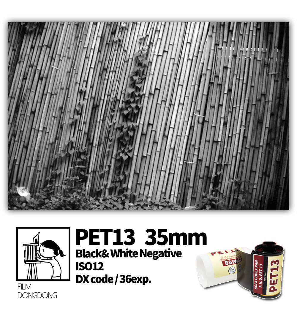 FILMDONGDONG PET13 35mm Black and White Film Negative Microfilm