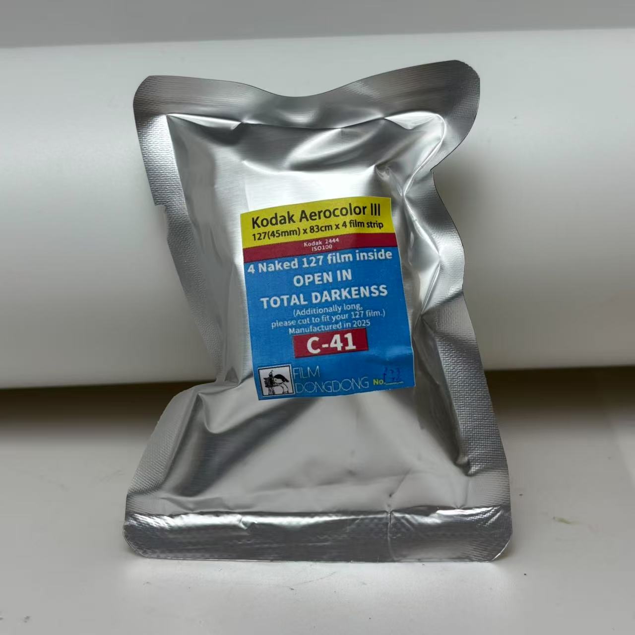 4 pieces 127 4x4 Color Negative Film, Unfinished, AEROCOLOR III,ISO100,C-41