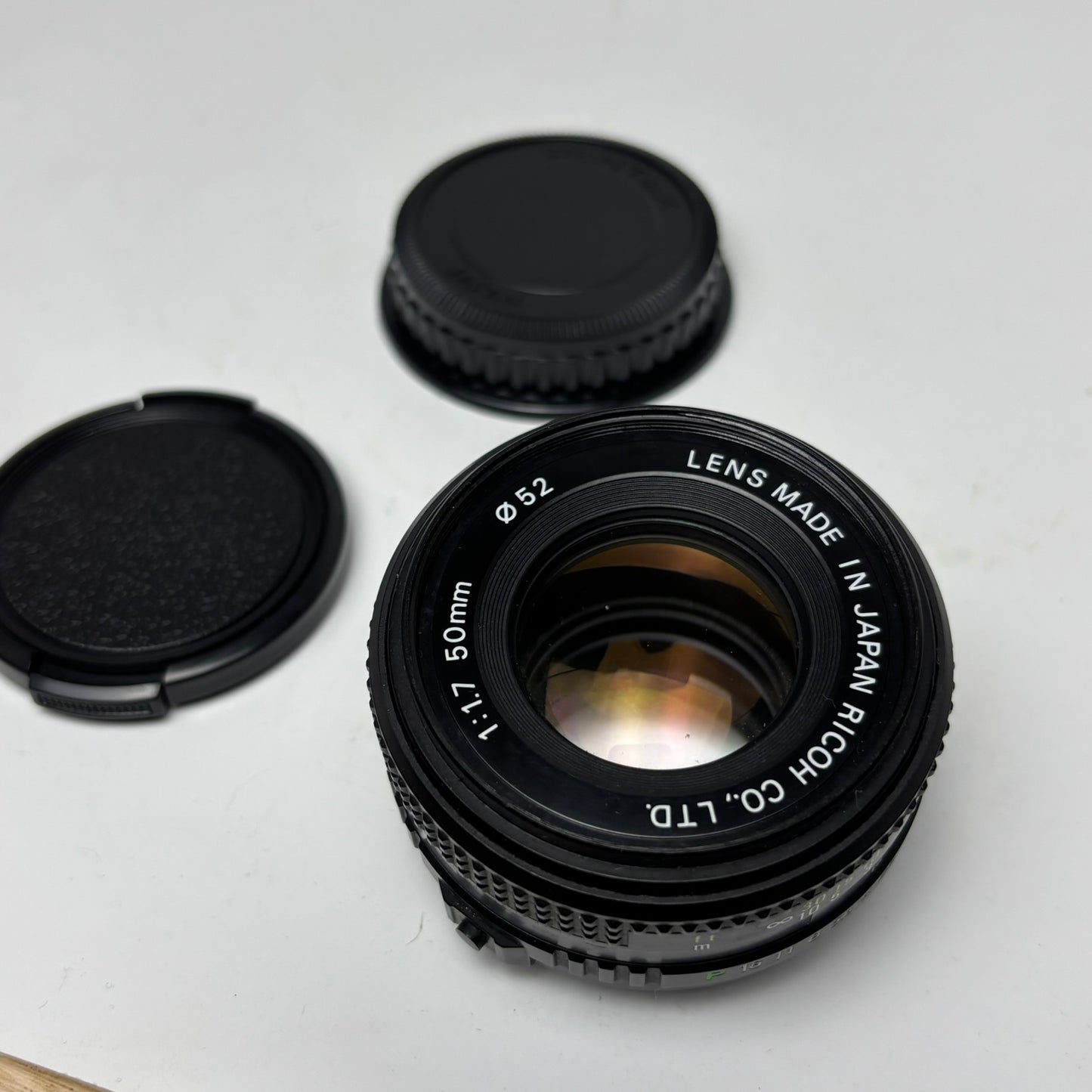 RICOH  PK 50mm f/1.7 PK Mount Manual Lens 35mm camera