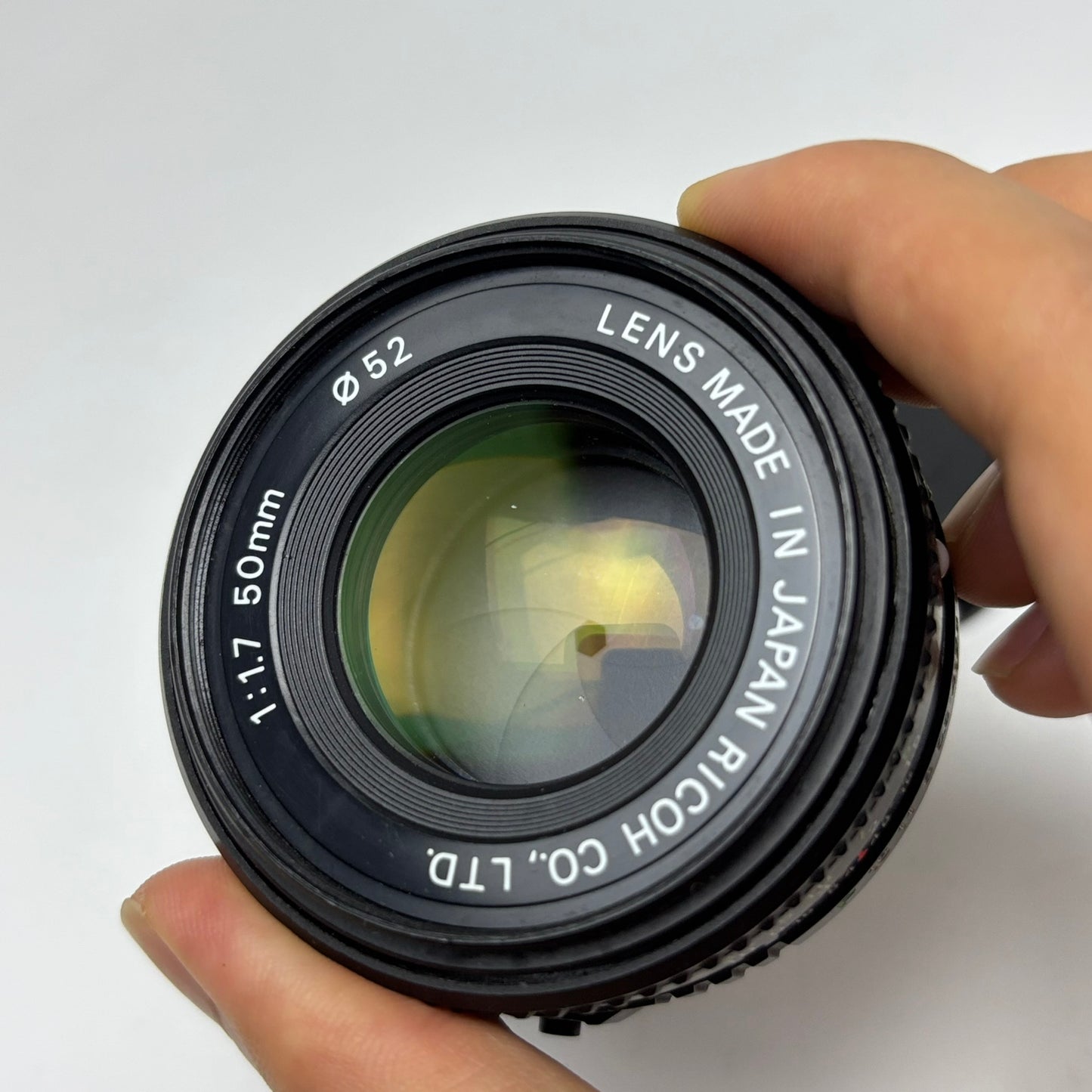 RICOH  PK 50mm f/1.7 PK Mount Manual Lens 35mm camera