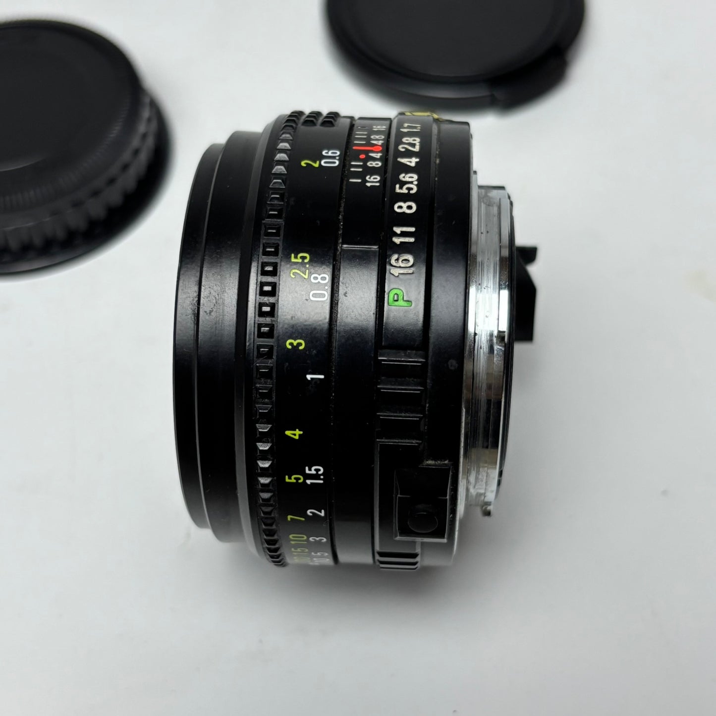 RICOH Green P 50mm f/1.7 PK Mount Manual Lens 35mm camera