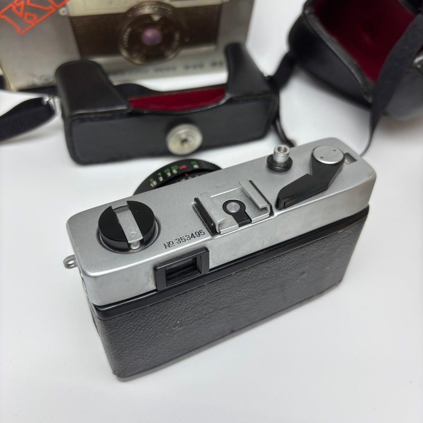 Seagull SLR camera KJ-1 38mm F2.8 135 film Camera with case and box