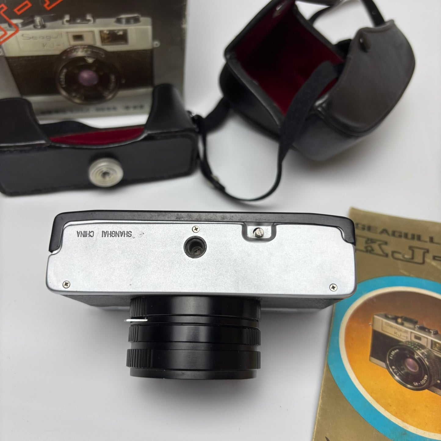 Seagull SLR camera KJ-1 38mm F2.8 135 film Camera with case and box