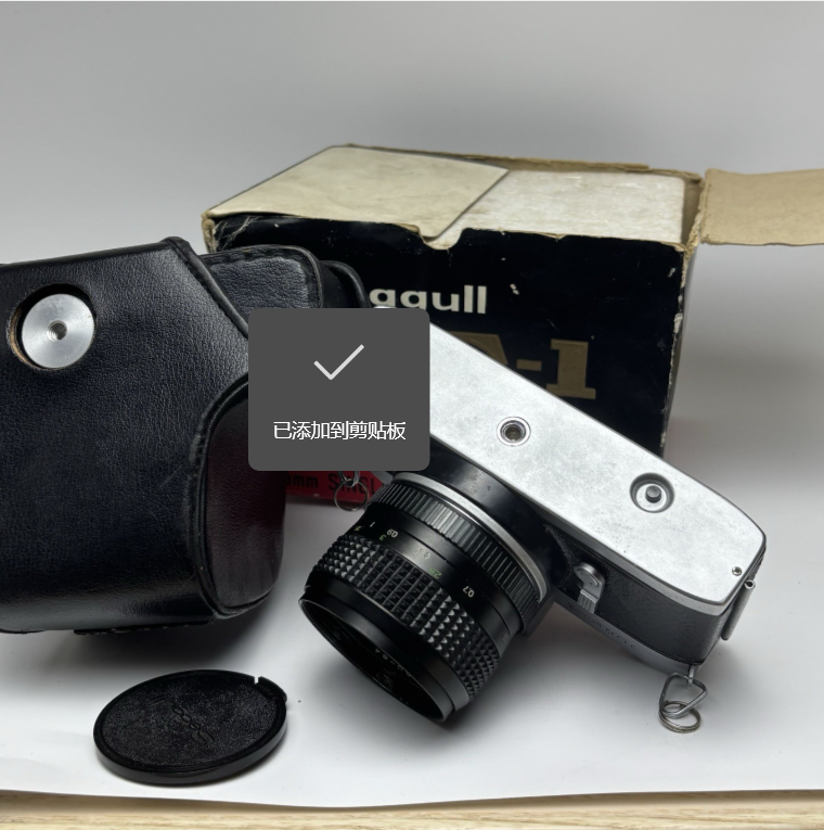 Seagull SLR camera DF-1 Haiou DF1 with 58mm F2.0 lens, Chinese SLR film camera